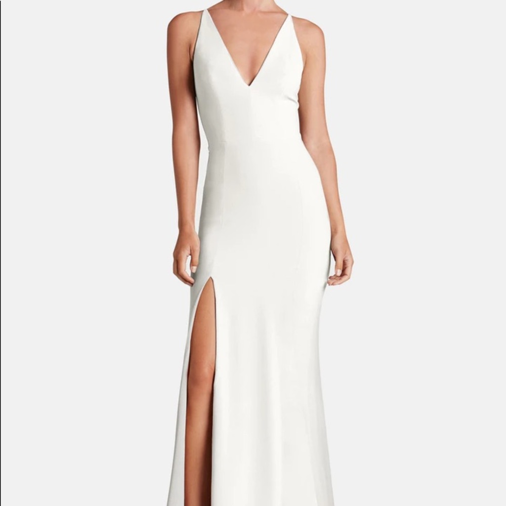 White Gown/Dress by Dress The Population “Iris”